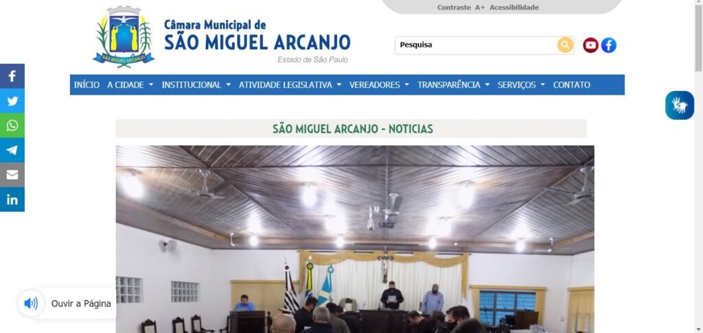 Site da Câmara se torna mais acessível para pessoas com deficiência auditiva e visual