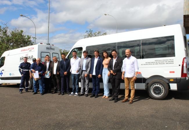 São Miguel Arcanjo recebe mais de R$ 1,5 milhão em Veículos e Maquinários do Governo do Estado de São Paulo