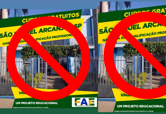 Câmara Municipal de São Miguel Arcanjo não possui vínculo com nenhuma instituição educacional